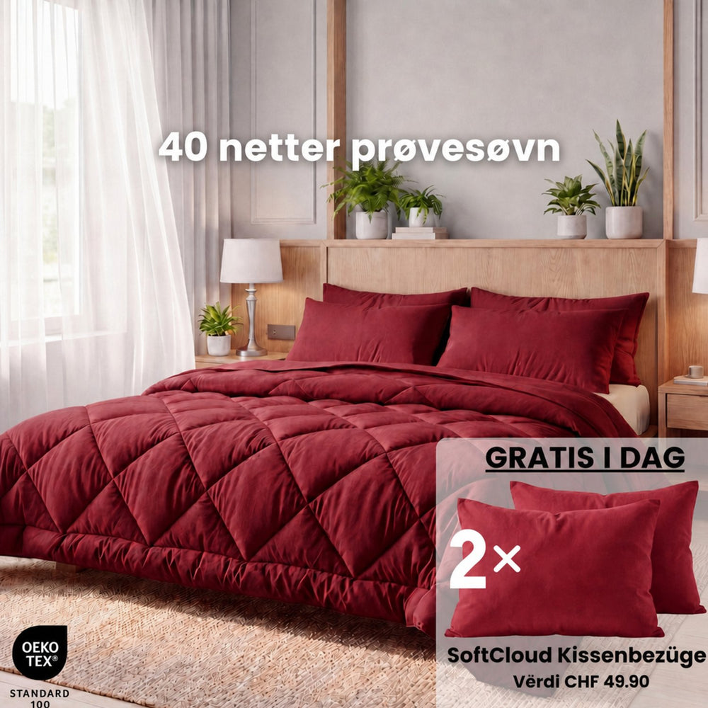 EasySleep® Dyne – Den rasktørkende 2-i-1 dynen