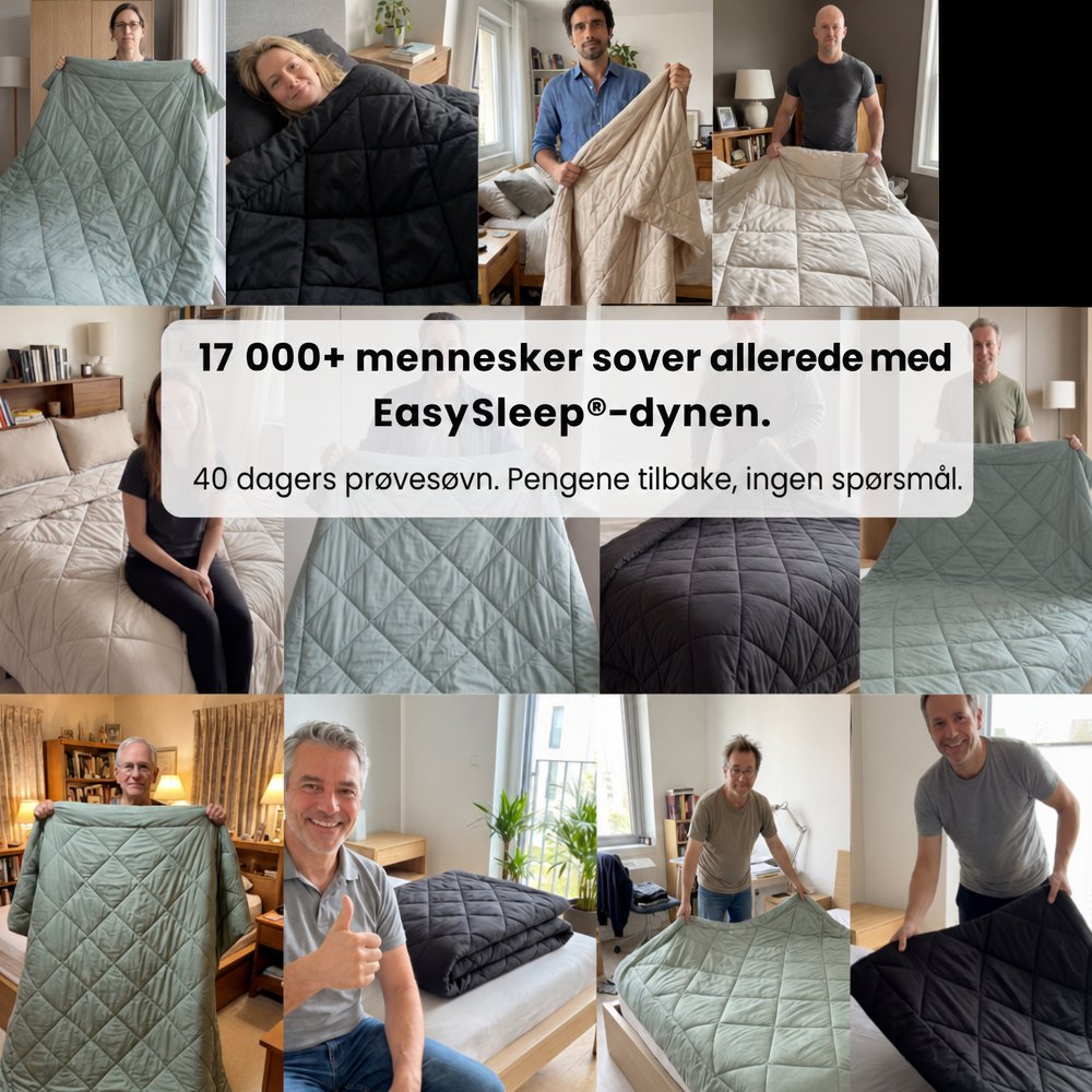 EasySleep® Dyne – Den rasktørkende 2-i-1 dynen
